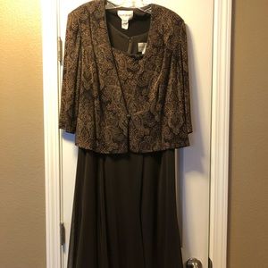 David’s bridal - 16 WP, 2 piece, dress, tea length